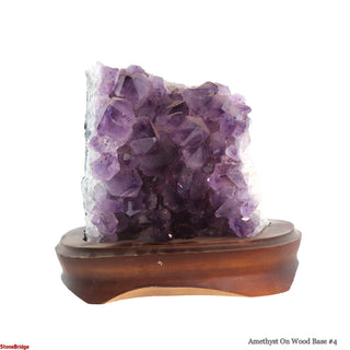 Amethyst On Wood Base #4    from The Rock Space