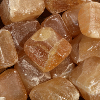 Calcite Honey Tumbled Stones    from The Rock Space