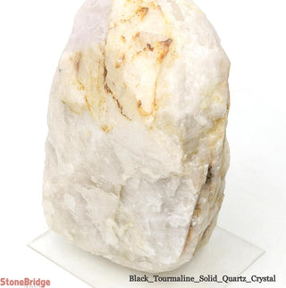 Black Tourmaline on Quartz Matrix U#3    from Stonebridge Imports