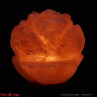 Himalayan Salt Lamp - Design/ Lotus Flower    from The Rock Space