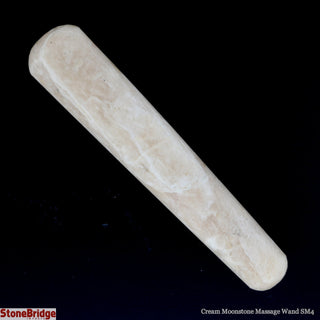 Moonstone Cream Rounded Massage Wand - Small #2 - 2 1/2" to 3 1/2"    from The Rock Space