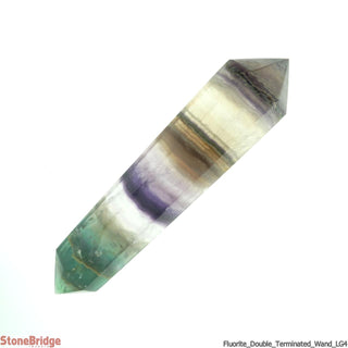 Fluorite Double Terminated Massage Wand - Large #2 - 3 1/2" to 4 1/2"    from The Rock Space