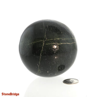 Jade Nephrite Sphere - Medium #3 - 2 3/4"    from The Rock Space