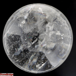 Clear Quartz E Sphere - Medium #2 - 2 3/4"    from The Rock Space