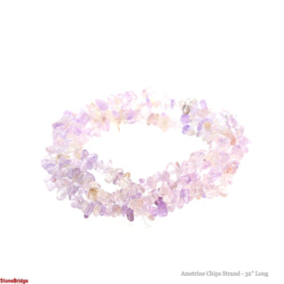 Ametrine Chip Strands - 3mm to 5mm    from Stonebridge Imports