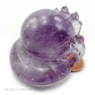 Amethyst Carving Hand & Sphere U#2    from The Rock Space