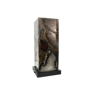 Agate Slice Tower Lamp U#1 - 30cm    from The Rock Space