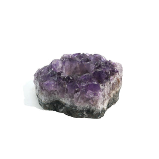 Amethyst Cluster Candle Holders from The Rock Space