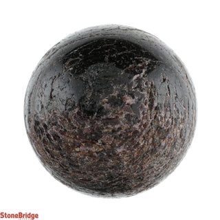 Garnet Sphere - Small #4 - 2 1/2"    from The Rock Space