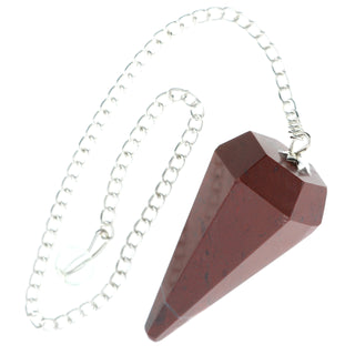 Red Jasper Pendulum 6 Facet & Bead - 3 Pack from The Rock Space