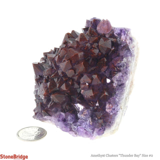 Amethyst Cluster Thunder Bay E #2 200g to 299    from The Rock Space