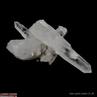 Laser Quartz Cluster U#8 - 4" from The Rock Space