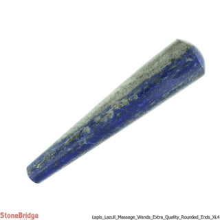 Lapis Lazuli E Rounded Massage Wand - Extra Large #2 - 3 3/4" to 5 1/4"    from The Rock Space