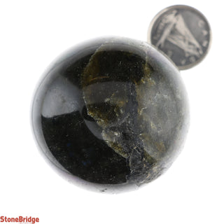 Labradorite E Sphere - Extra Small #1 - 1 1/2"    from The Rock Space