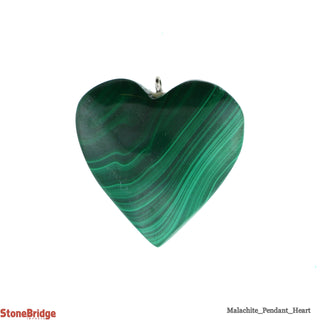 Malachite Heart - Pendant    from The Rock Space