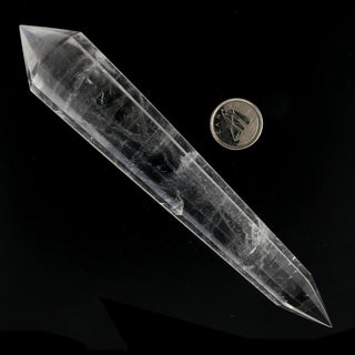 Clear Quartz E Vogel Wand #3 - 4"    from The Rock Space