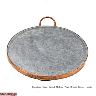 Soapstone Pizza Cooking Plate - Medium    from The Rock Space