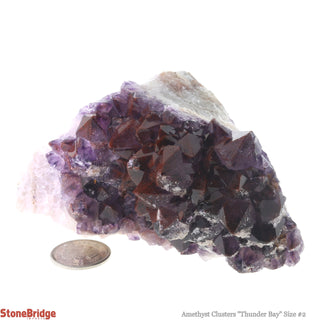 Amethyst Cluster Thunder Bay E #2 200g to 299    from The Rock Space