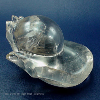 Clear Quartz Carving Hand & Sphere U#4    from The Rock Space