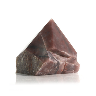 Guava Quartz Cut Base, Polished Point Tower #4    from Stonebridge Imports