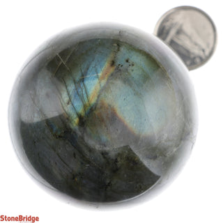 Labradorite E Sphere - Extra Small #3 - 2"    from The Rock Space