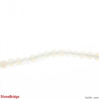 Opalite - Round Strand 15" - 4mm    from The Rock Space