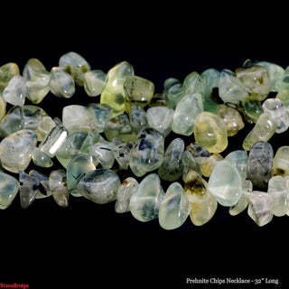 Prehnite Chip Strands - 5mm to 8mm from Stonebridge Imports