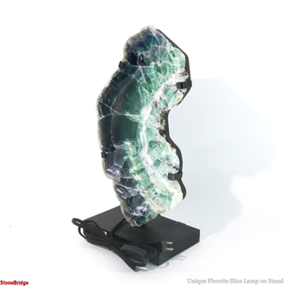 Fluorite Slice Lamp on Stand U#2    from The Rock Space