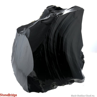 Obsidian Black Chunk #3    from The Rock Space