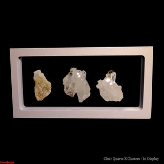 Clear Quartz E Clusters - In Display    from The Rock Space