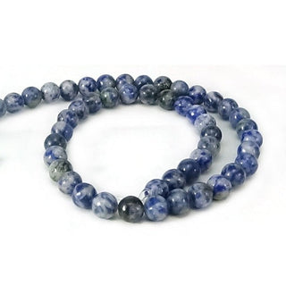 Sodalite A - Round Strand 15" - 4mm    from Stonebridge Imports
