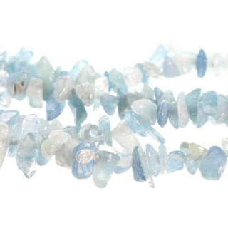 Aquamarine Chip Strands - 3mm to 5mm from The Rock Space