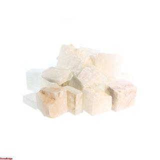 Selenite Semi-Translucent Chips / Cubes    from The Rock Space