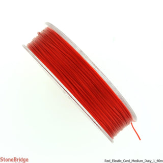 Stretchy Jewelry Cord - Red    from The Rock Space