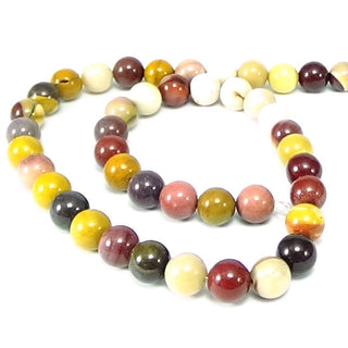 Mookaite Jasper - Round Strand 15" - 6mm from The Rock Space