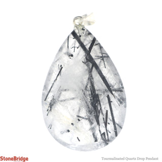 Tourmalinated Quartz Drop Pendant    from The Rock Space