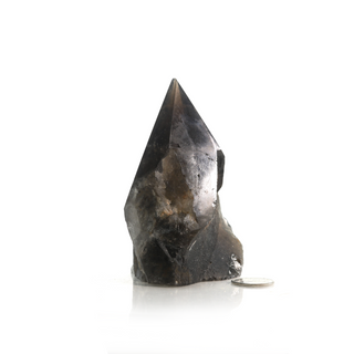 Smoky Quartz Cut Base, Polished Point Tower #3    from The Rock Space