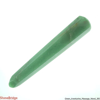 Green Aventurine Pointed Massage Wand - Jumbo #2- 4 1/2" to 5 1/2"    from Stonebridge Imports