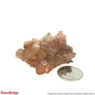 Tangerine Quartz SE Cluster #2    from The Rock Space