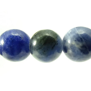 Sodalite E - Round Strand 7" - 12mm    from The Rock Space