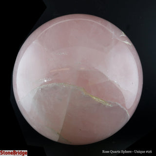 Rose Quartz Sphere U#26 - 4 1/4"    from The Rock Space