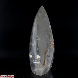 Clear Quartz Flame Sculpture U#8 - 4"    from The Rock Space