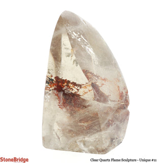 Clear Quartz Flame Sculpture U#11 - 2 3/4"    from The Rock Space