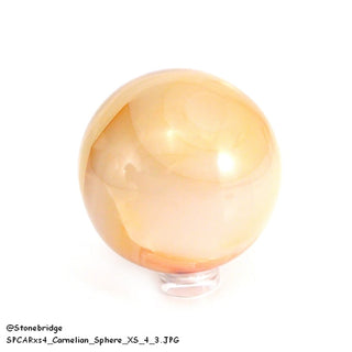 Carnelian Sphere - Extra Small #4 - 2"    from The Rock Space