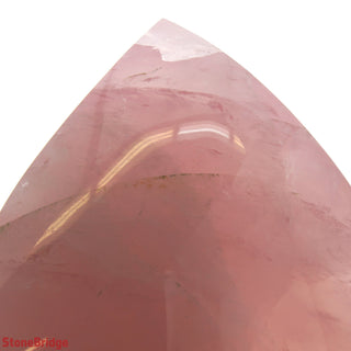 Rose Quartz Flame Sculpture U#2 - 6 1/2"    from The Rock Space