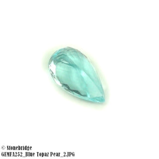 Blue Topaz Gemstone - Pear Cut    from Stonebridge Imports