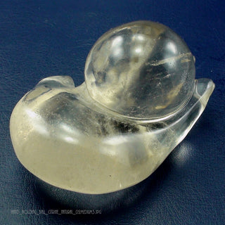 Clear Quartz Carving Hand & Sphere U#3    from The Rock Space