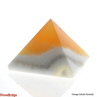 Orange Calcite Pyramid MD1    from The Rock Space