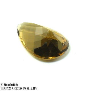Citrine Gemstone - Pear Cut    from Stonebridge Imports