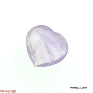 Amethyst A Heart Pocket #1 - 1" Wide    from The Rock Space